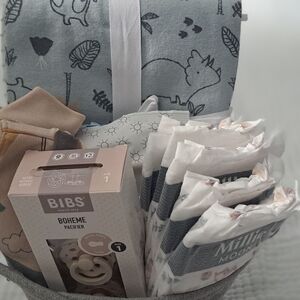 Boutique Boy Baby Basket